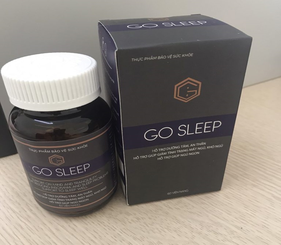 Một hộp Go Sleep chứa 60 viên