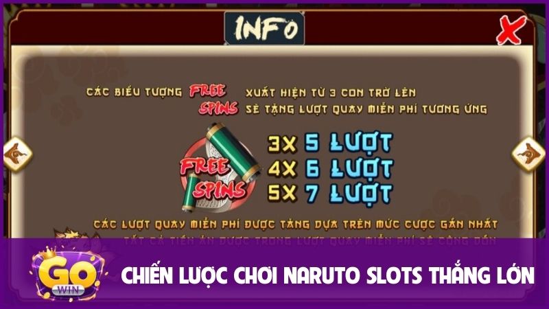 Naruto Slots Gowin: Game nổ hũ ninja đồ họa đỉnh cao, cơ hội thắng jackpot khủng 3 Một số chiến lược giúp bạn thắng lớn khi tham gia chơi Naruto Slots