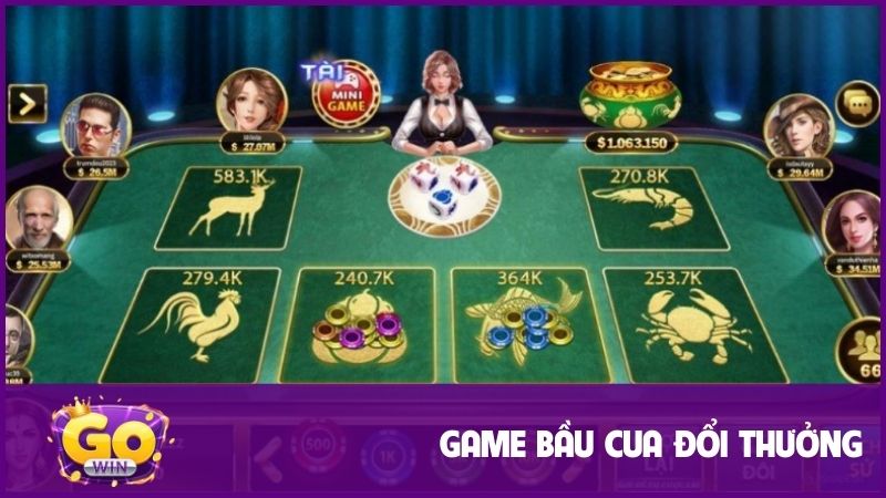 Bầu Cua Gowin - Trò chơi vui nhộn cùng cơ hội nhận thưởng lớn 2 Giới thiệu game Bầu Cua đổi thưởng trực tuyến