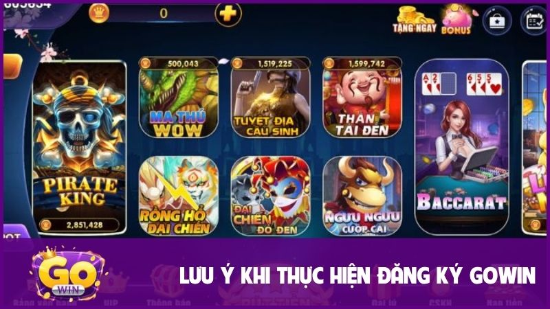Bỏ túi một số chú ý đăng ký tại cổng game tường tận